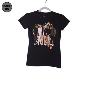 One Direction Group Photo USED Women's Fitted Shirt (XS, Pop, 1D, Harry Styles)